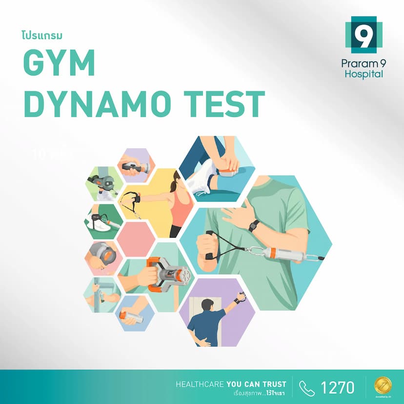 โปรแกรม GYM - Dynamo Test