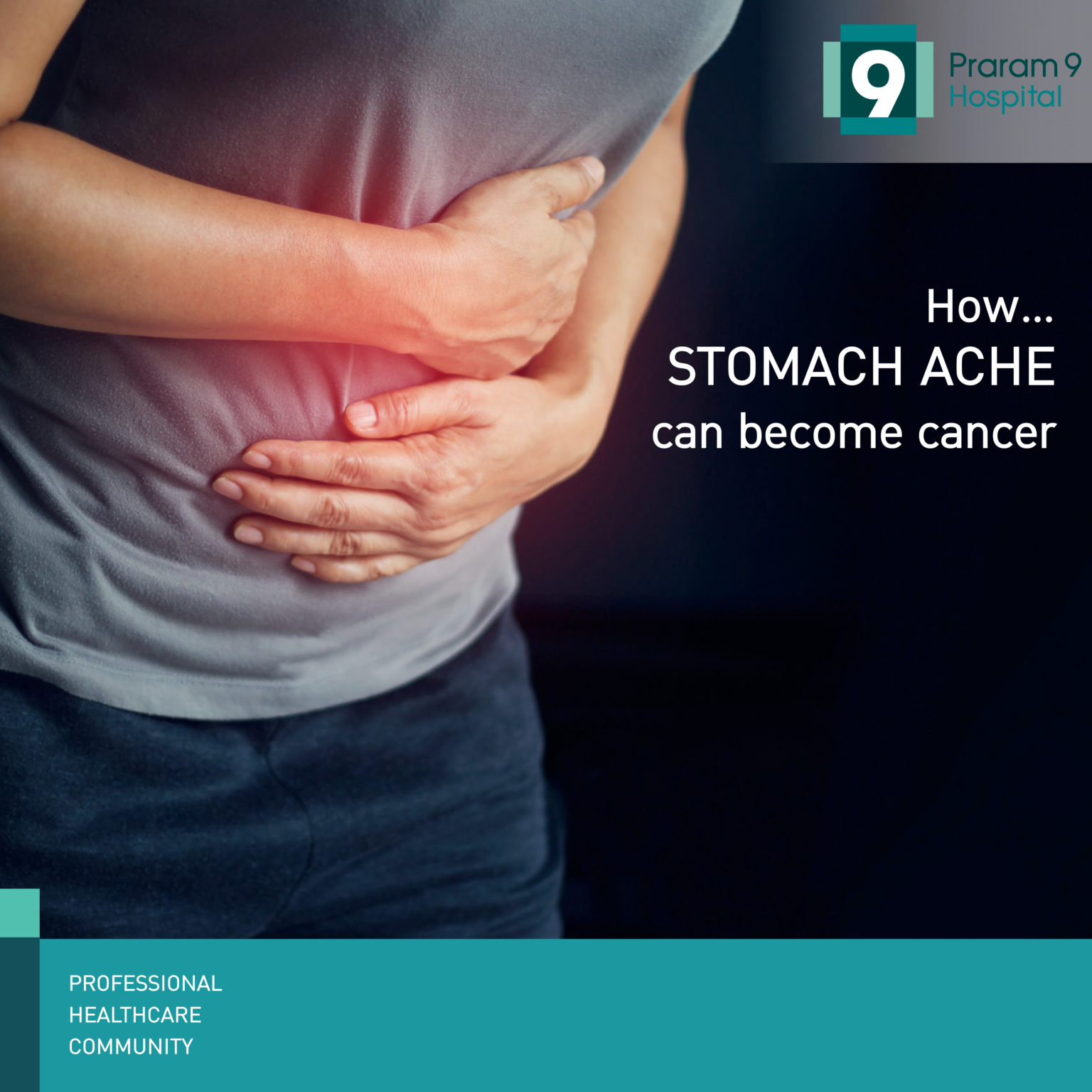 How stomach ache can become cancer - Praram 9 Hospital