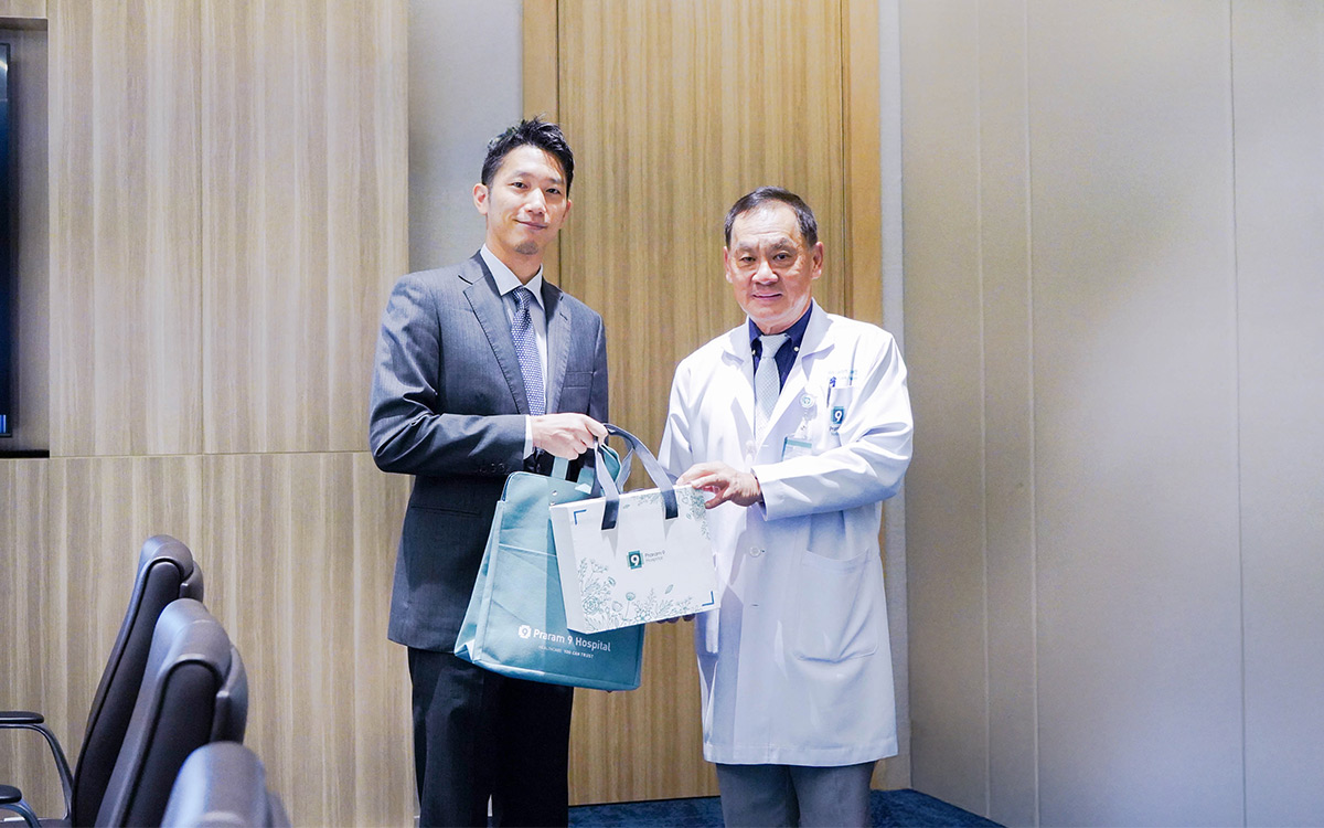 Kameda Medical Center Engages in Collaborative Meeting and Tour at Praram 9 Hospital